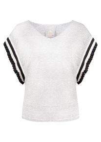 gwynedds, Damen Shirt 'Ellen the Shirt', Schwarz / Weiß