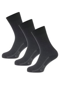 Mustang, Damen Socken, Grau / Schwarz