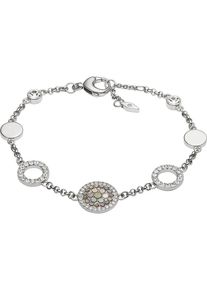 Fossil, Damen Armband 'Vintage Glitz', Silber