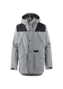Burton, Herren Snowboardjacke 'Cloudfilter', Grau / Schwarz