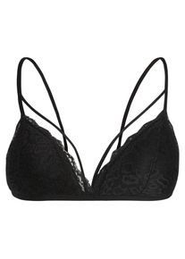 Pieces, Damen BH, Schwarz