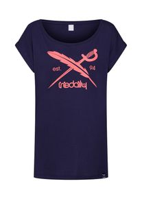 Iriedaily, Damen T-Shirt, Navy / Lachs