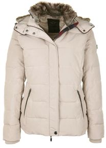Fritzi aus Preussen Fritzi Aus Preußen, Damen Steppjacke 'UTAH SHORT', Camel / Braunmeliert / Schwarz