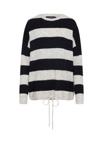 V&eacute;ro Moda VERO MODA, Damen Pullover, Nachtblau / Wei&szlig;
