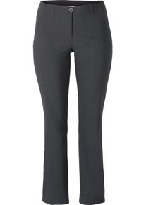 sheego Basic, Damen Stretch-Hose, Grau