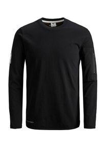 Jack & Jones JACK & JONES, Herren T-Shirt, Schwarz / Wei&szlig;