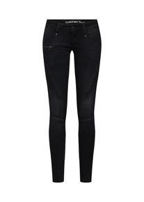 Gang, Damen Jeans 'NENA BIKER QUILTED', Schwarz