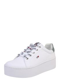 Tommy Jeans, Damen Sneaker mit Plateau, Weiß