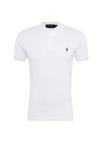 Polo Ralph Lauren, Herren Poloshirt 'SSKCSLM1-SHORT SLEEVE-KNIT', Wei&szlig;