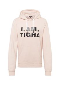 tigha, Damen Sweatshirt 'Champa', Rosa / Schwarz