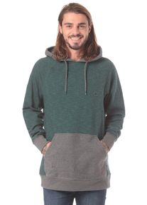 Billabong, Herren 'Balance' Kapuzenpullover, Grau / Smaragd