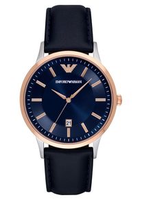 Emporio Armani, Herren Uhr 'AR11188', Nachtblau / Bronze