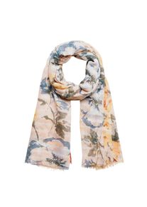 Codello, Damen Schal, Hellbeige / Himmelblau / Goldgelb / Pastellgrün