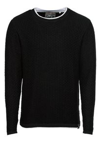 Key Largo, Herren Pullover 'MST DAKOTA round', Schwarz