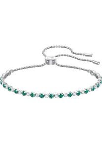 Swarovski, Damen Armband 'Subtle', Grün / Silber