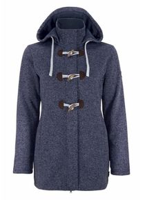 Polarino, Damen Strickmantel, Marine