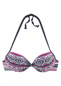 Lascana, Damen Push-up-Top, Navy