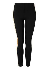 Hallhuber, Damen Leggings, Gelb / Schwarz / Wei&szlig;