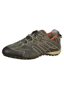Geox, Herren Sneaker 'Uomo Snake', Grau / Greige / Dunkelgrau