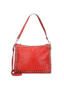 Campomaggi, Damen 'Lichene' Handtasche Leder 29 cm, Rot
