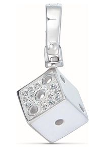JETTE, Damen Charm, Silber / Weiß