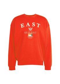 Jack & Jones JACK & JONES, Herren Sweatshirt 'JOREAST SWEAT CREW NECK', Rot / Wei&szlig;