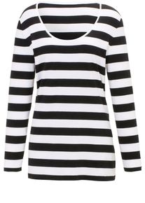Anna Aura, Damen Shirt, Schwarz / Weiß
