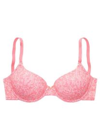 Lascana, Damen BH, Rosa / Weiß