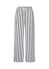 Only, Damen Hose 'onlPIPER', Schwarz / Weiß