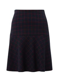 Tom Tailor, Damen Rock, Rot / Schwarz