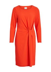 Vila, Damen Kleid, Orangerot