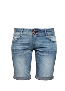 Q/S Designed By, Damen Denim-Bermuda, Blue Denim