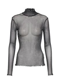 Free People, Damen Rollkragenshirt 'POP IT LAYERING', Schwarz