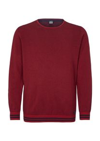 s.Oliver RED LABEL, Herren Pullover, Feuerrot / Schwarz