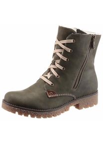 Rieker, Damen Winterboots, Oliv