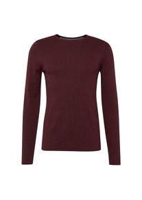 EDC by Esprit, Herren Pullover 'basic cnk', Bordeaux
