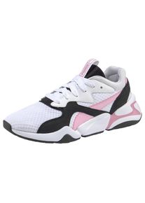Puma, Damen Sneaker 'Nova 90's Bloc', Rosa / Schwarz / Wei&szlig;