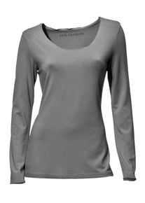 Heine, Damen Shirt, Graumeliert