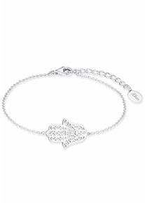 s.Oliver RED LABEL, Damen Silberarmband 'Fatima ́s Hand, 2017215', Silber