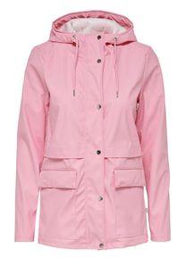 Only, Damen Regenmantel 'NOOS', Pink