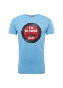 Derbe, Herren Shirt 'Idiots', Blau