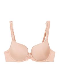 Lingadore, Damen Uni Fit T Shirt BH 'DAILY LACE', Nude