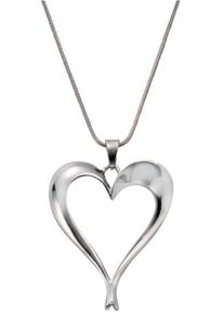 J. JAYZ, Damen Kette 'Herz, 138-1405', Silber