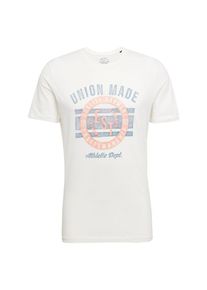 Jack & Jones JACK & JONES, Herren Shirt 'JORRESTA', Hellblau / Orange / Offwhite