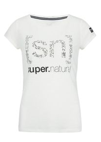 super.natural, Damen Graphic 140 T-Shirt, Eierschale