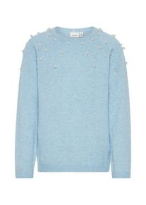 name it, M&auml;dchen Pullover, Hellblau