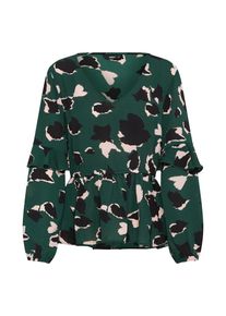 Only, Damen Bluse, Dunkelgrün