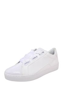 Bugatti, Damen Sneaker mit Lackdetails, Wei&szlig;