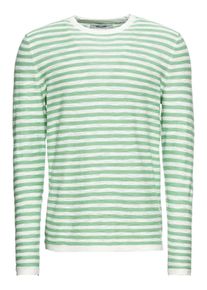 Only & Sons Only & Sons, Herren Pullover 'ANDY', Hellgr&uuml;n / Offwhite
