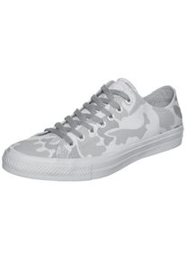 Converse, Herren Chuck Taylor All Star II OX Sneaker, Grau / Hellgrau / Graumeliert / Wei&szlig;